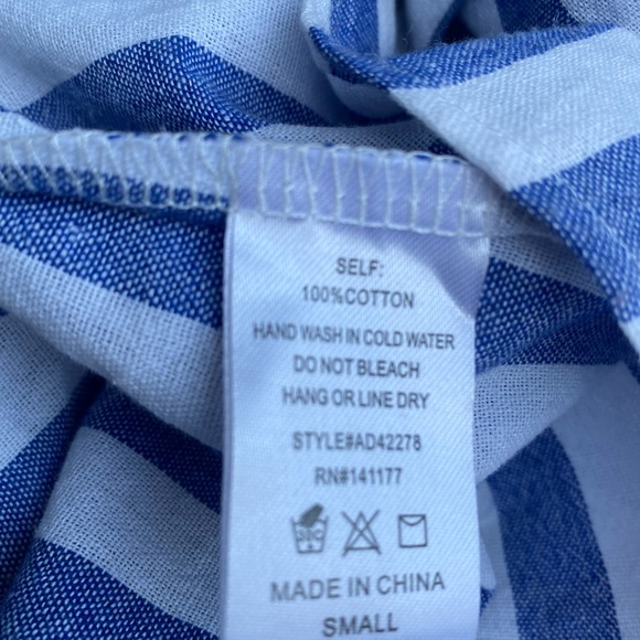 A'gaci womens striped dress, S - Picture 13 of 14